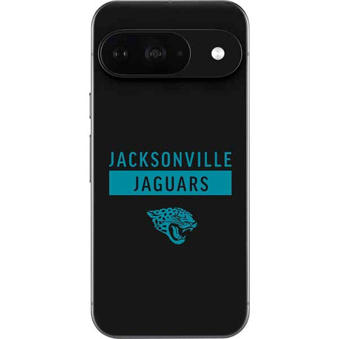 NFL Jacksonville Jaguars Black Performance Series Google Pixel 9 Skin